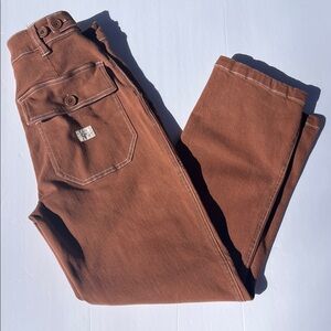 Women's Brown Straight Leg Pants